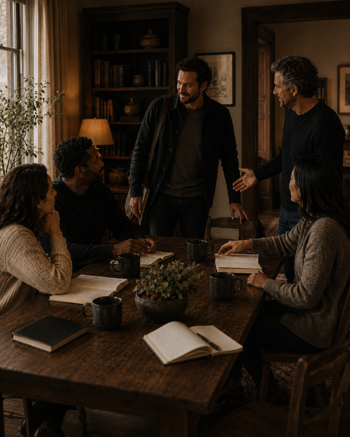 The First People Around the Table