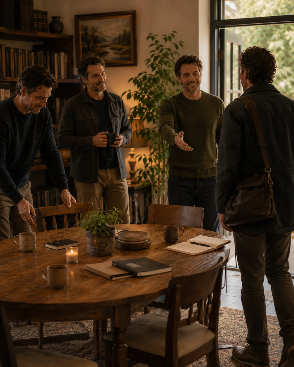 The First People Around the Table